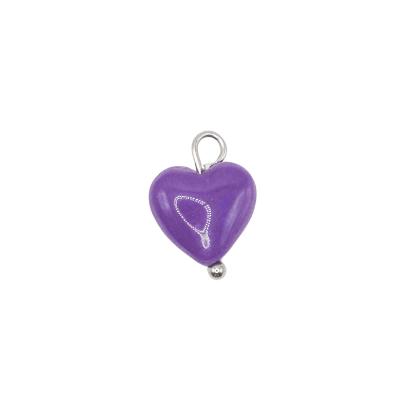 Coeur violet