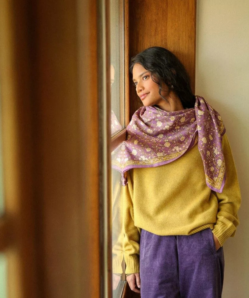 Foulard violet