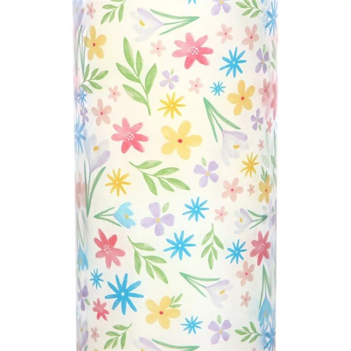 Bougie tube • Fleurs de printemps