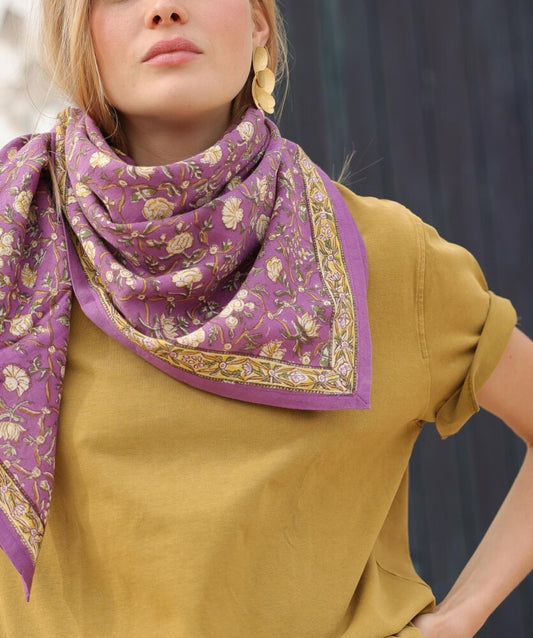 Foulard violet