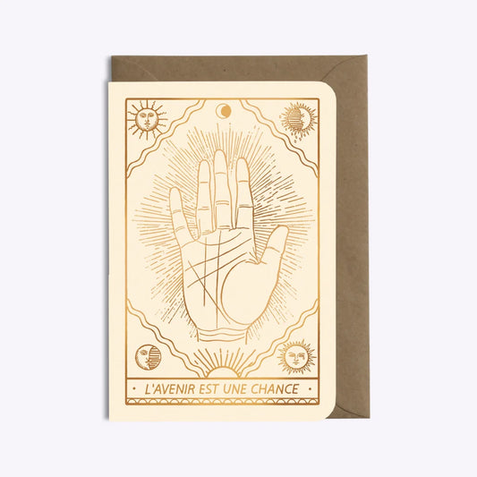 Carte postale avenir
