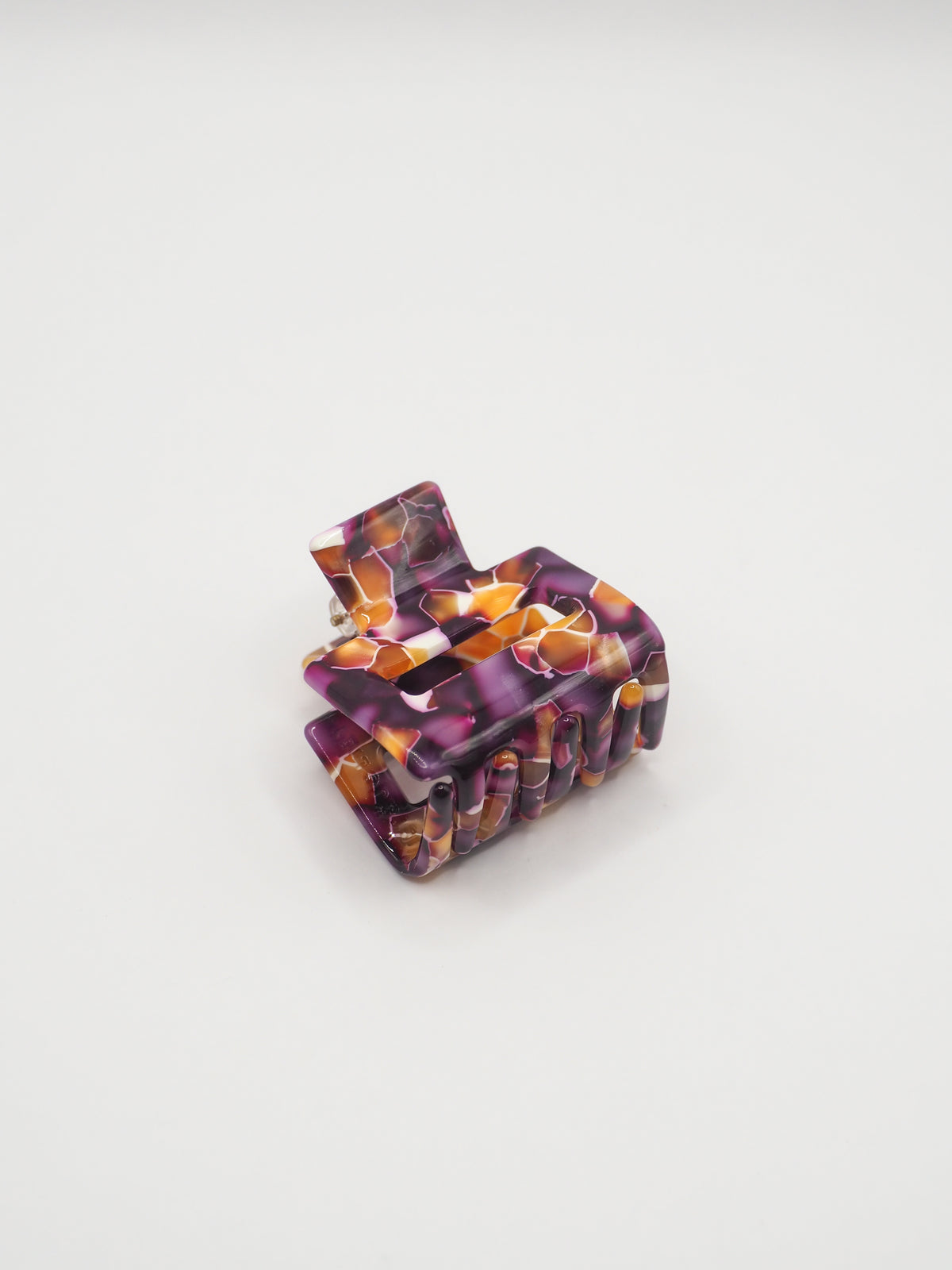 Pince à cheveux XS violet/orange