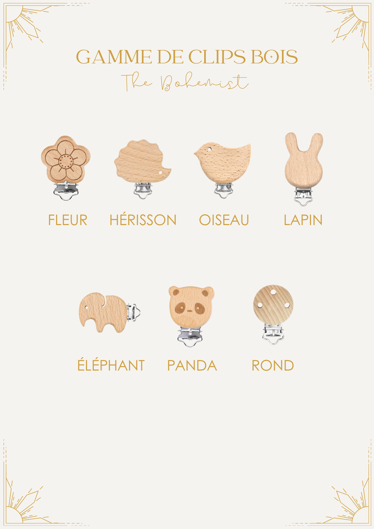 Attache tétine • Lou