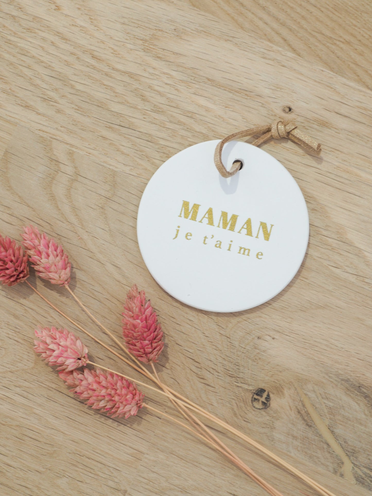 Médaillon maman je t’aime