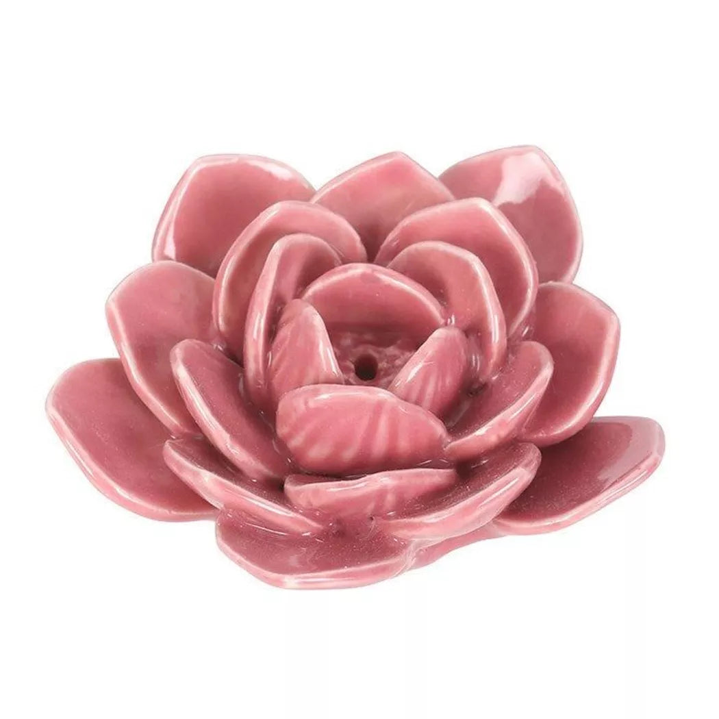 Porte encens lotus