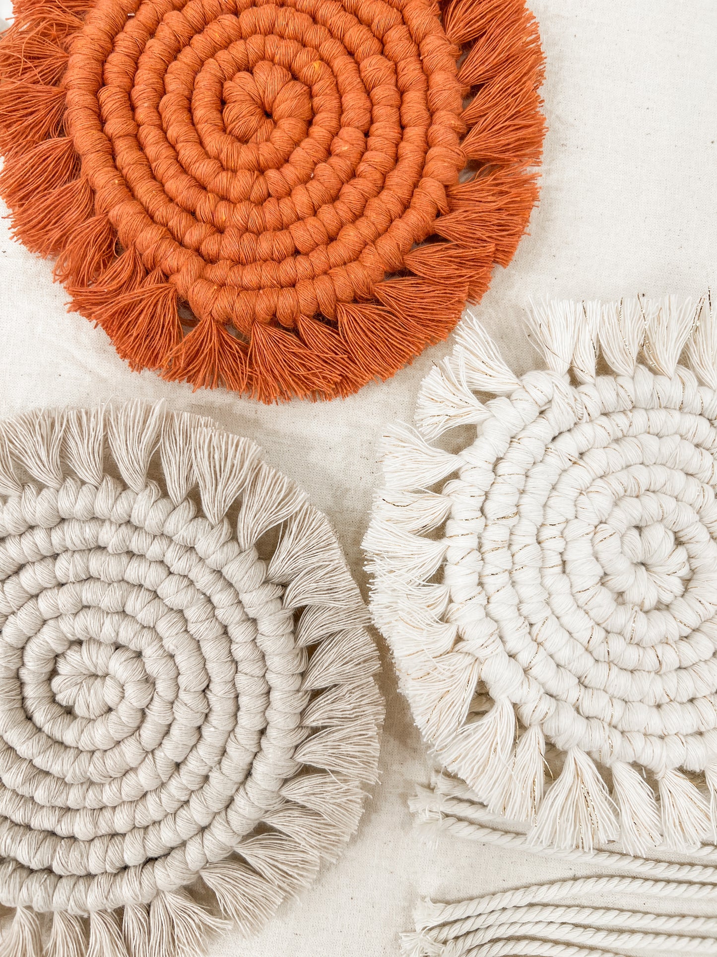 Dessous de verre rond