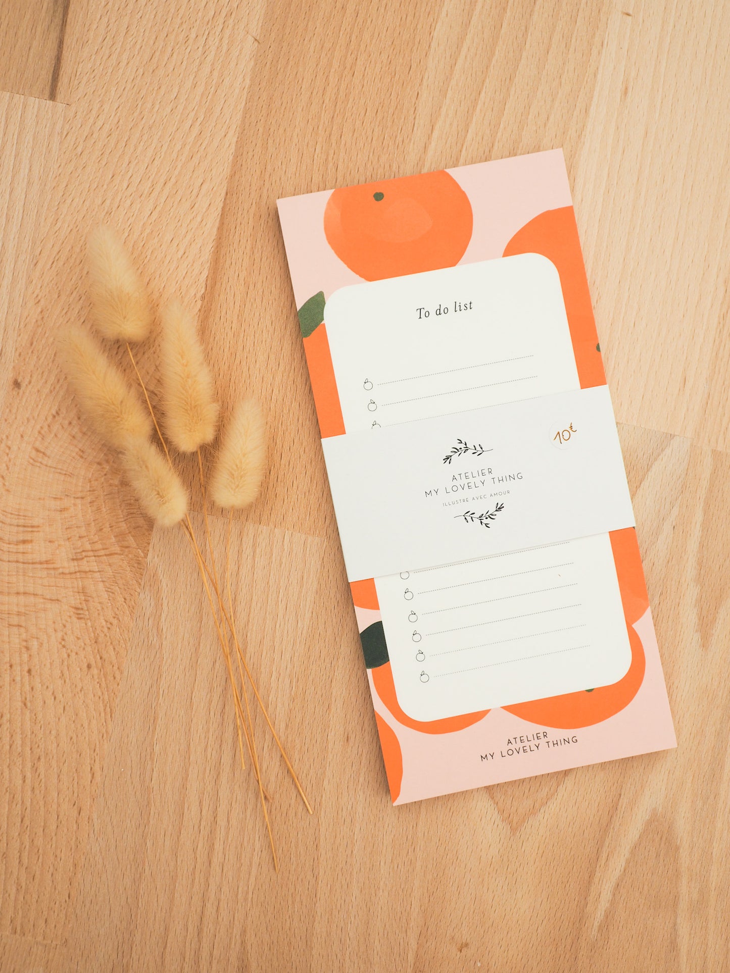 Bloc notes oranges