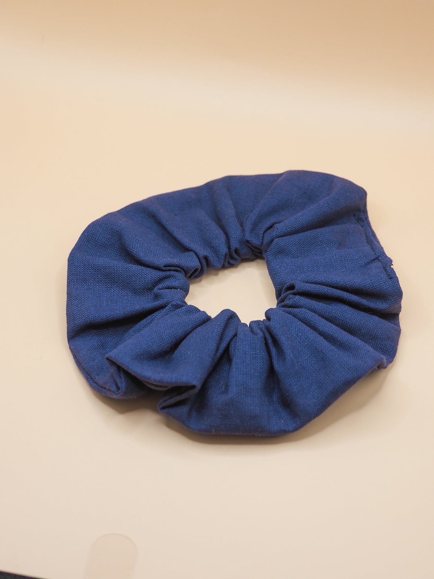 Chouchou bleu marine