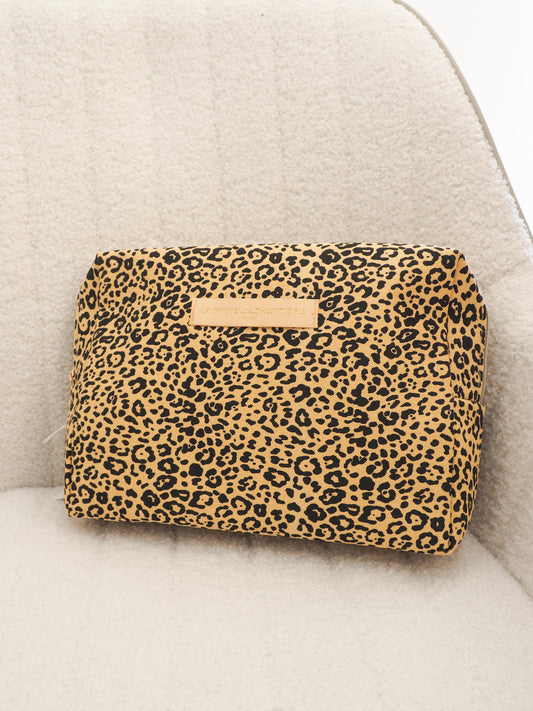 Trousse large léopard