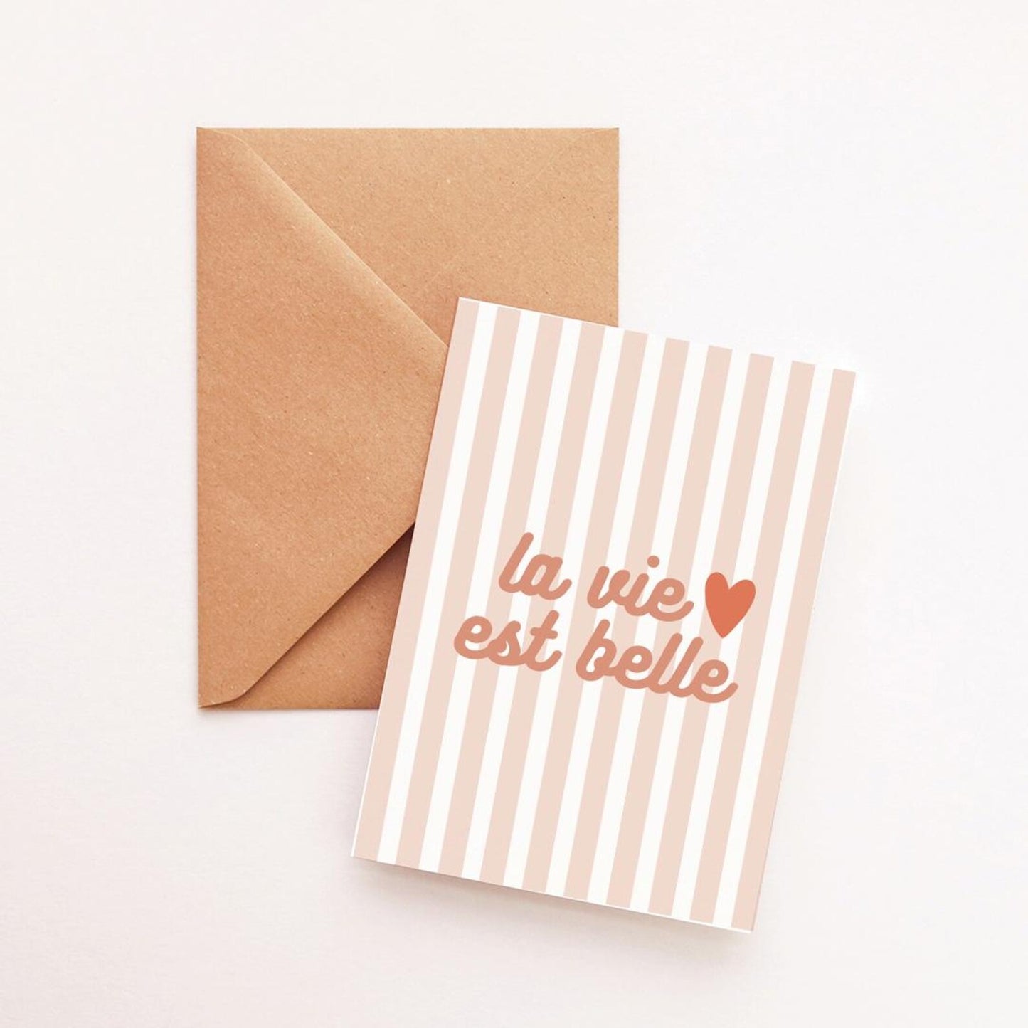 Carte postale La vie est belle