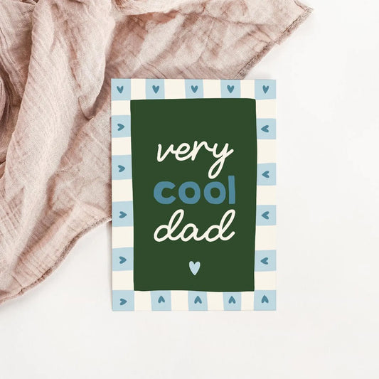 Carte postale very cool dad