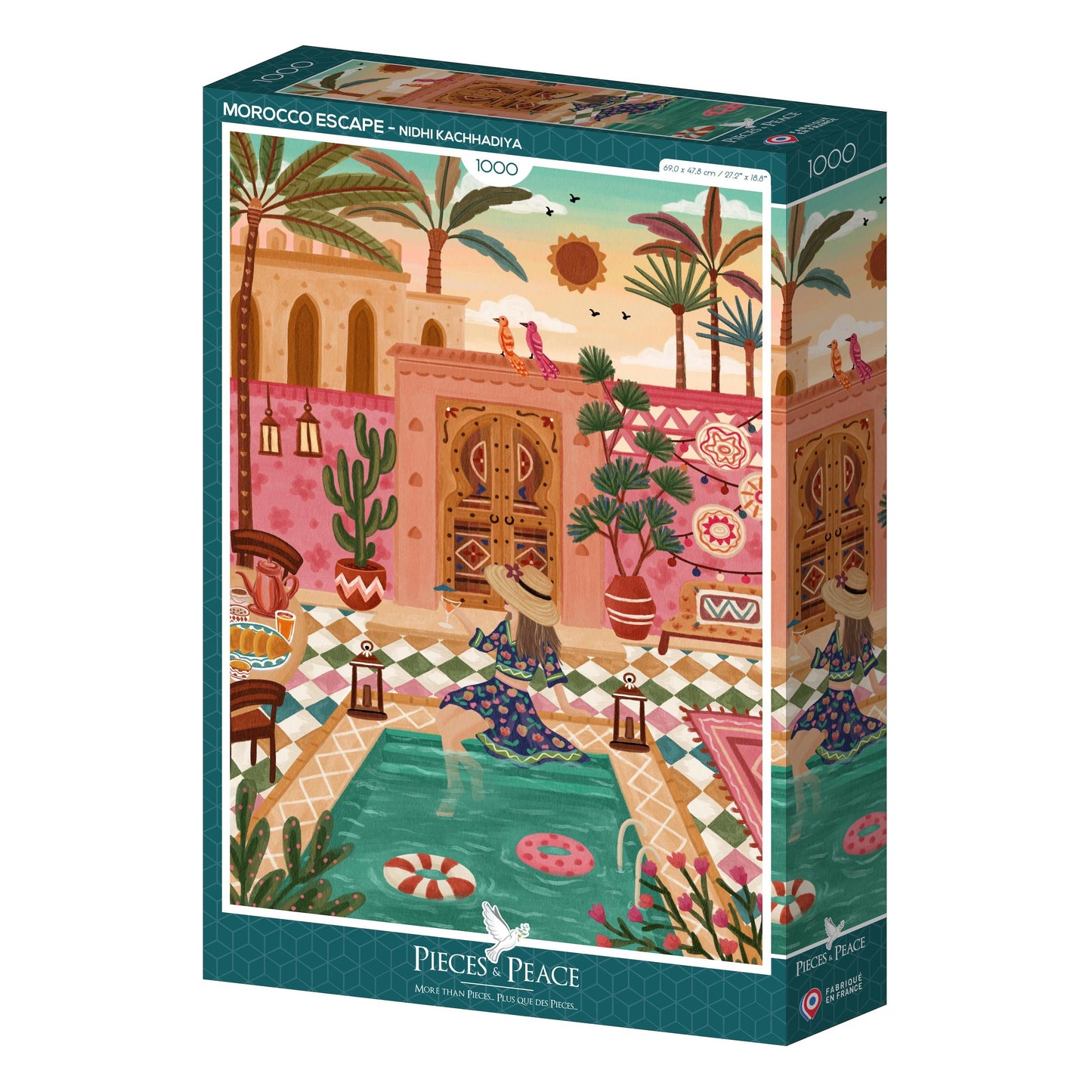 Puzzle escapade au Maroc