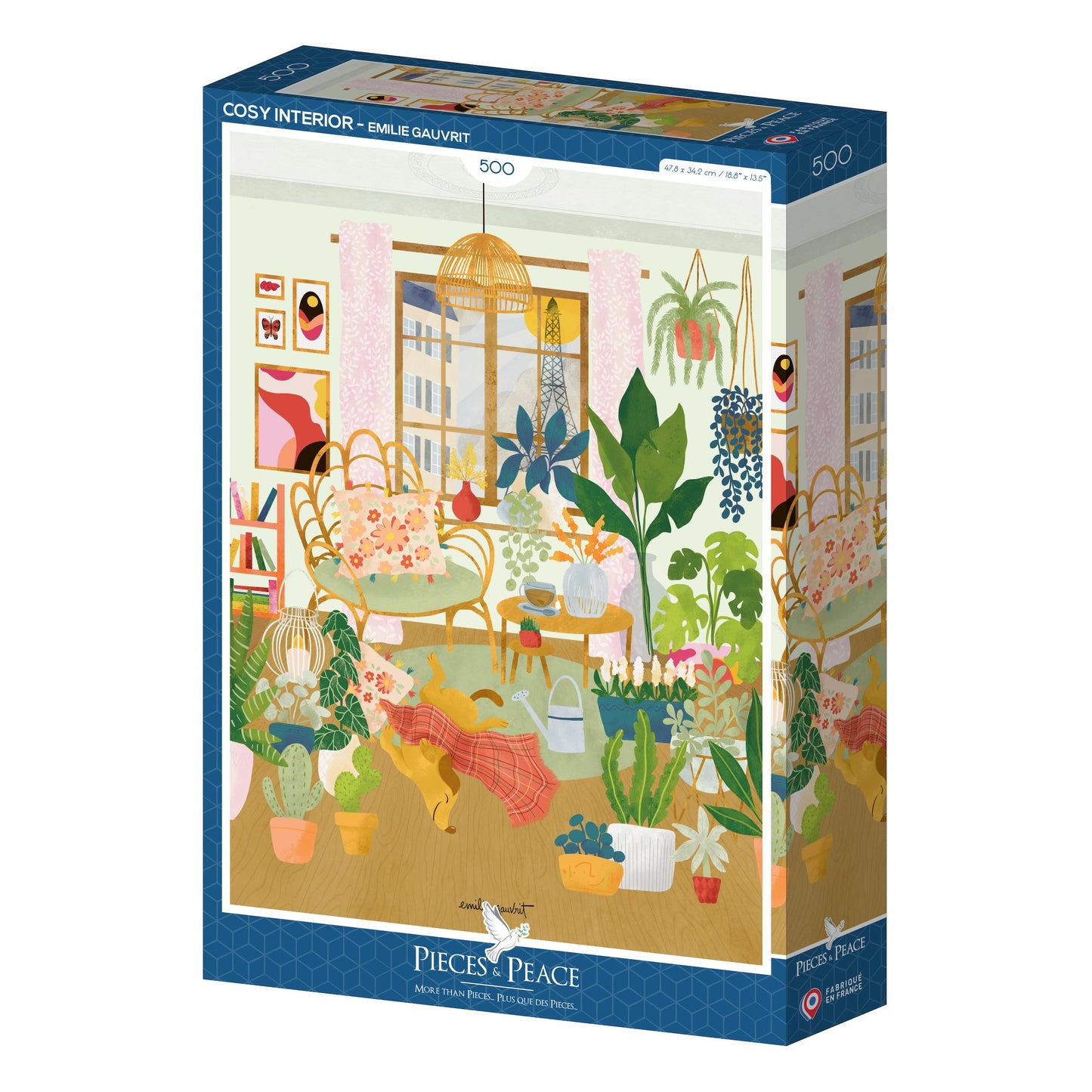 Puzzle intérieur cosy
