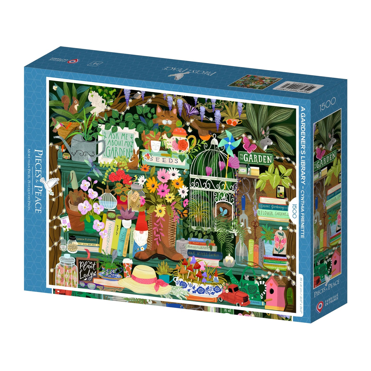 Puzzle la bibliothèque du jardinier