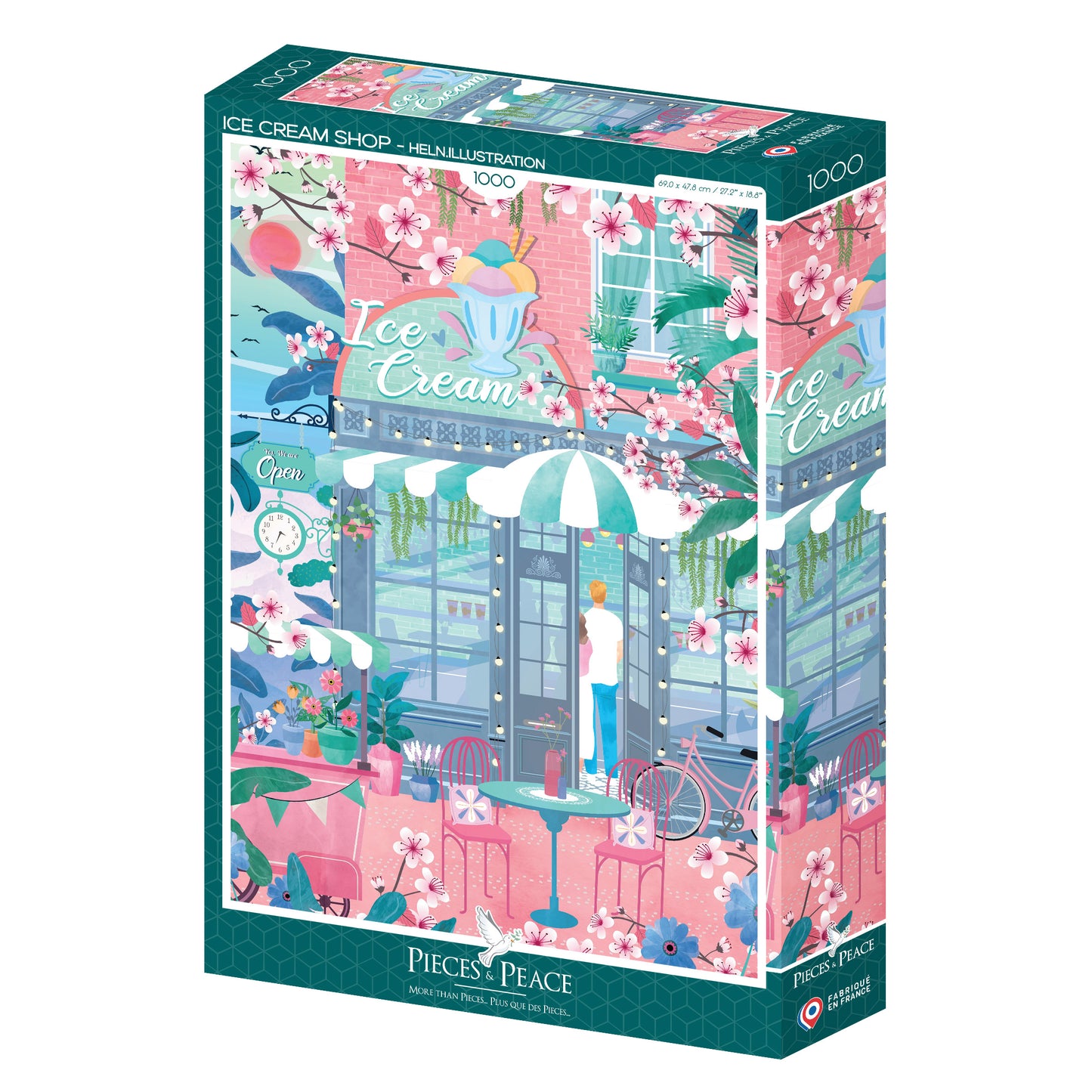 Puzzle magasin de glaces
