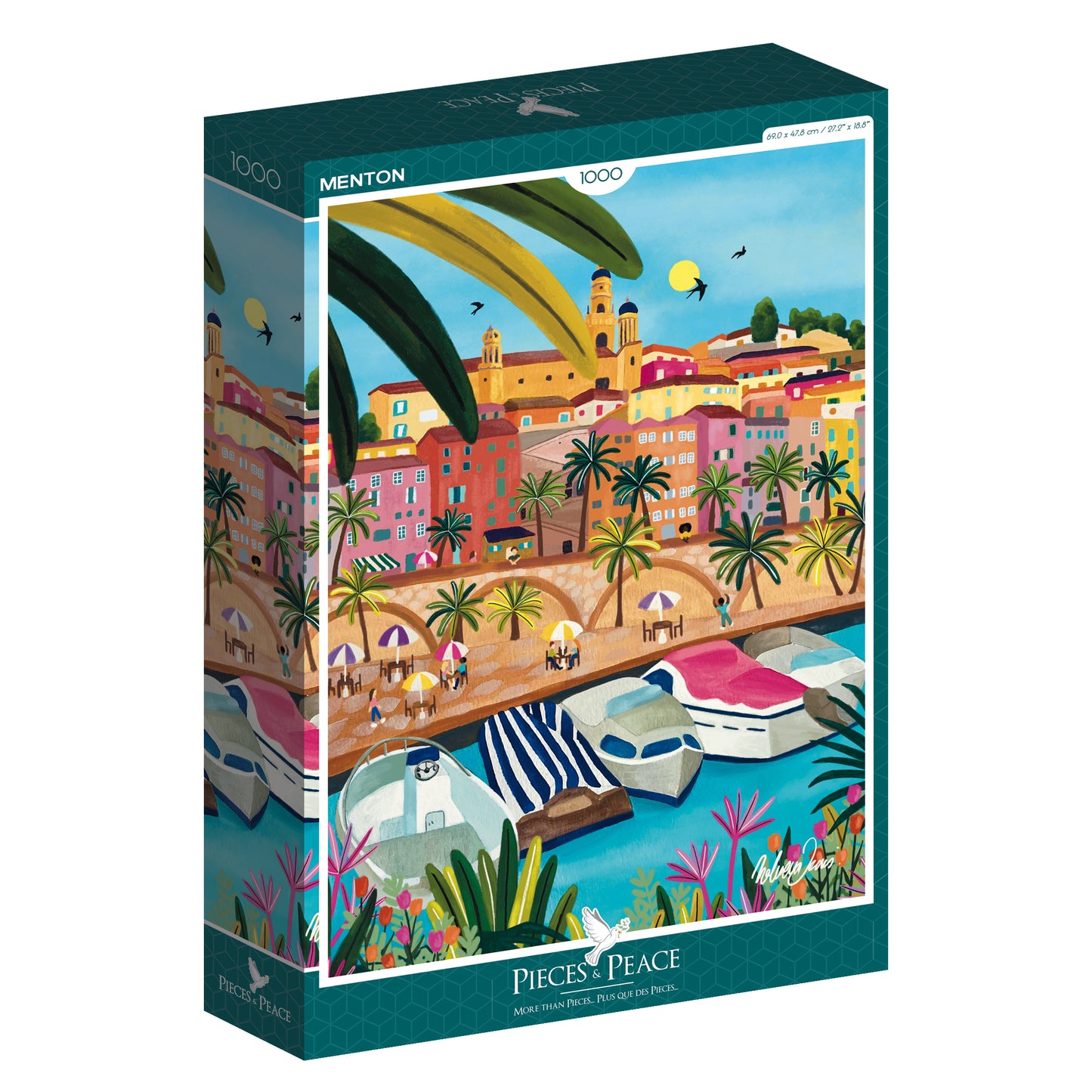 Puzzle 1000 pcs • Menton