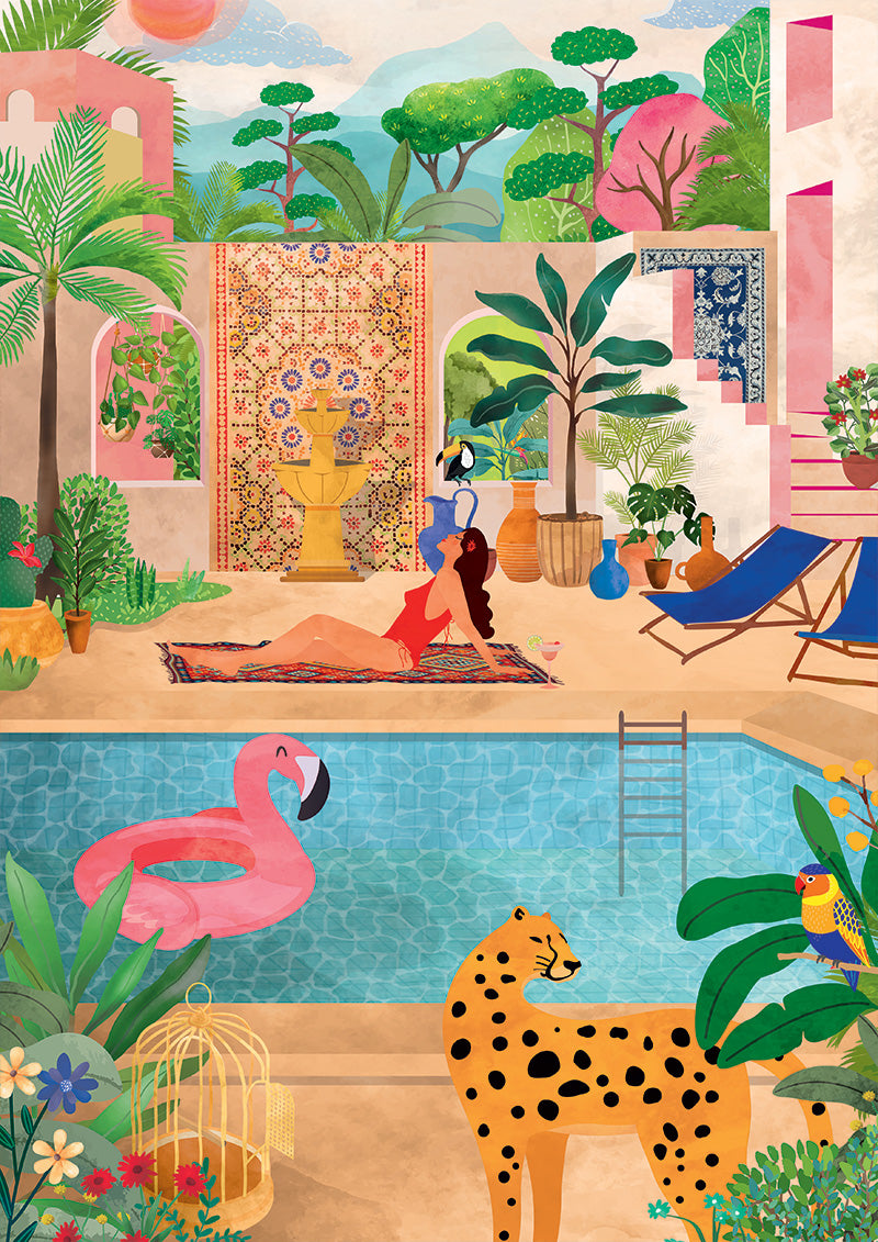Puzzle 500 pcs • Paradis d'été