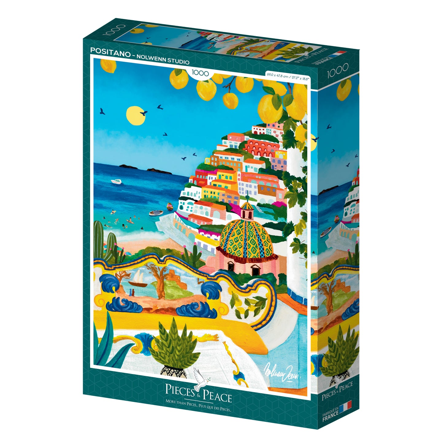 Puzzle 1000 pcs • Positano