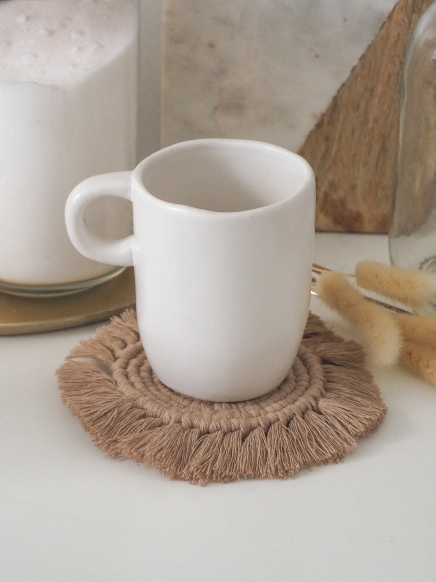 Dessous de verre rond