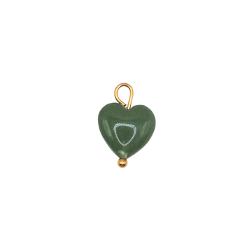 Coeur vert foncé