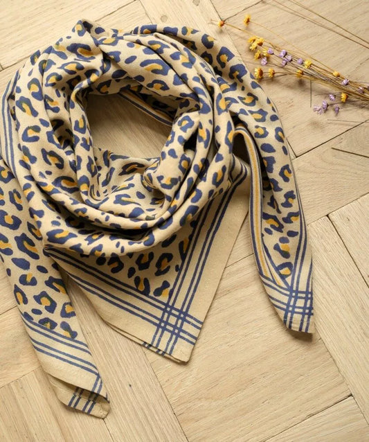 Foulard léopard