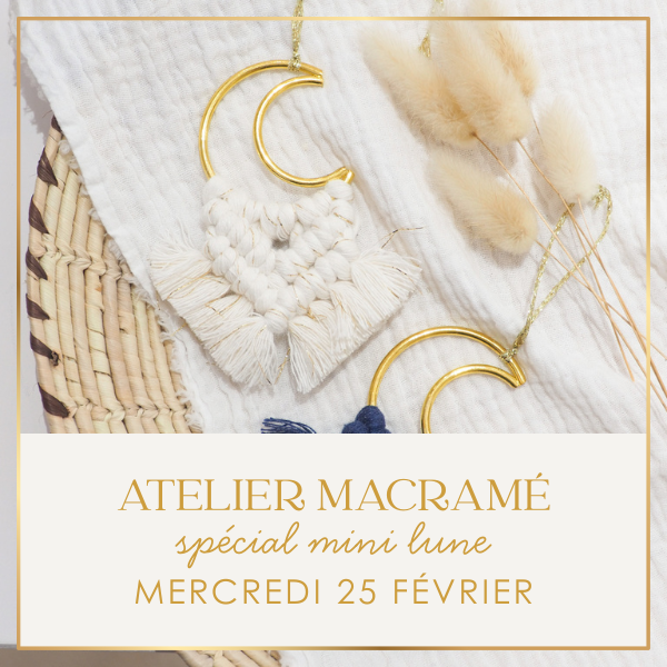 Atelier macramé 25/02