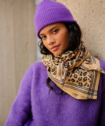 Foulard léopard
