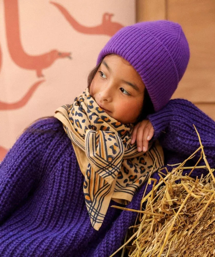 Foulard léopard