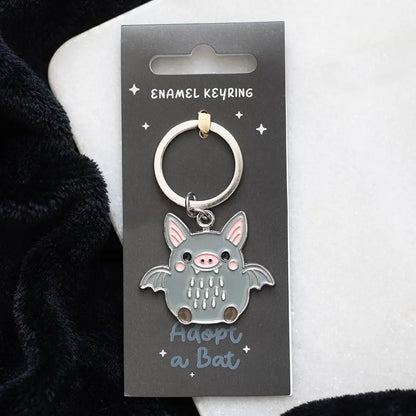Porte clé chauve souris