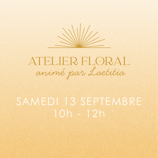 Atelier floral 13/09
