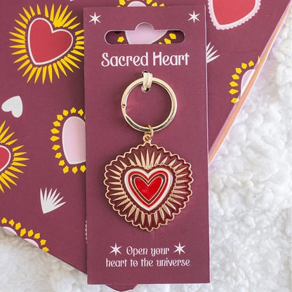 Porte clé coeur