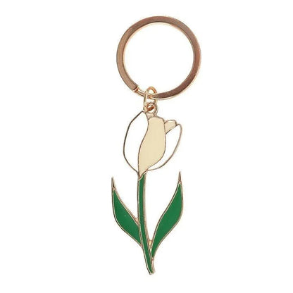 Porte clé tulipe