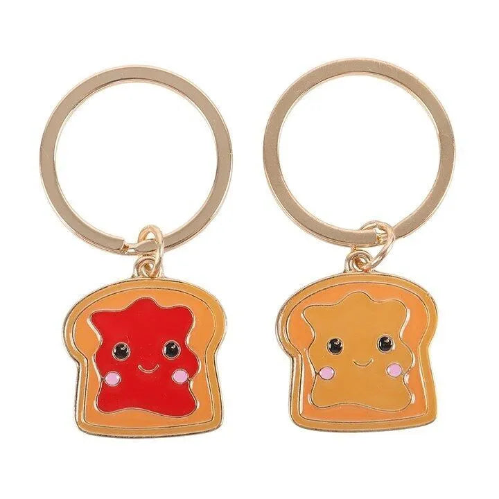 Porte clé duo tartines