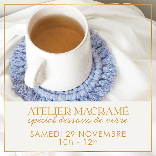 Atelier macramé 29/11
