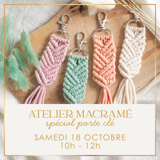 Atelier macramé 18/10