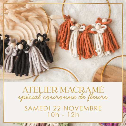 Atelier macramé 22/11
