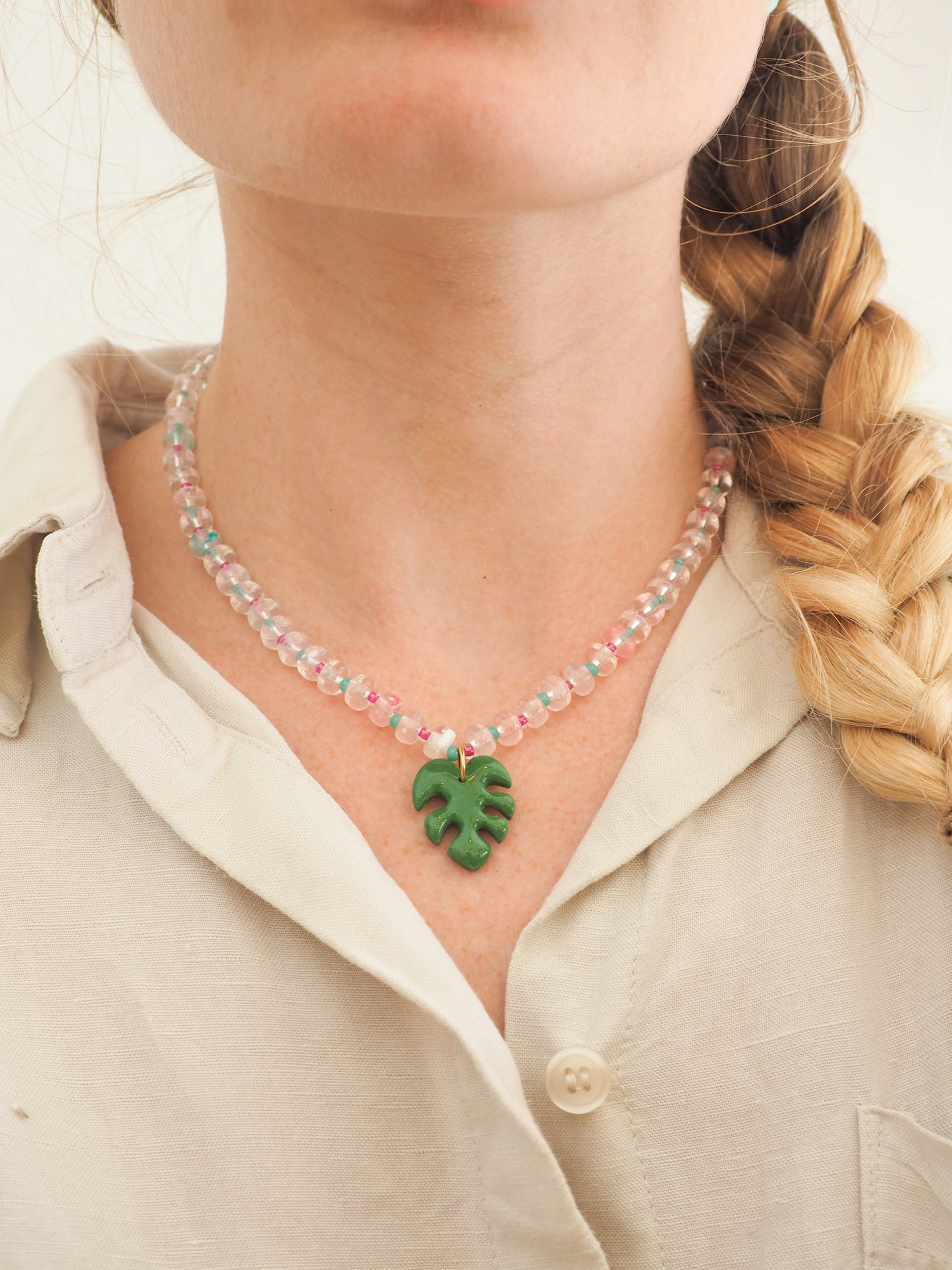 Collier Monstera