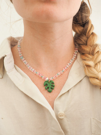 Collier Monstera