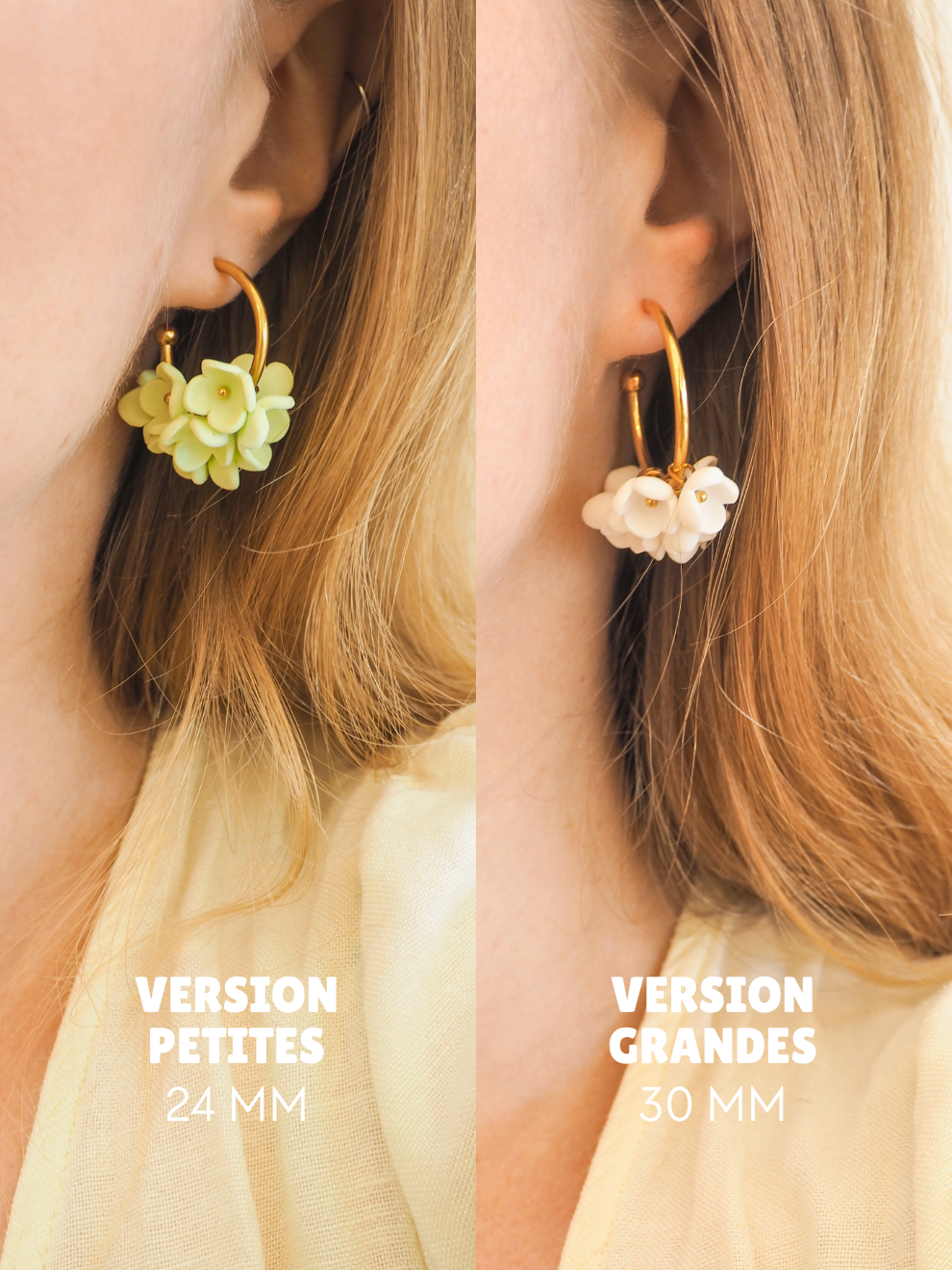 Boucles d’oreilles Capucine