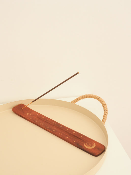 Porte encens bois