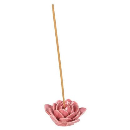 Porte encens lotus