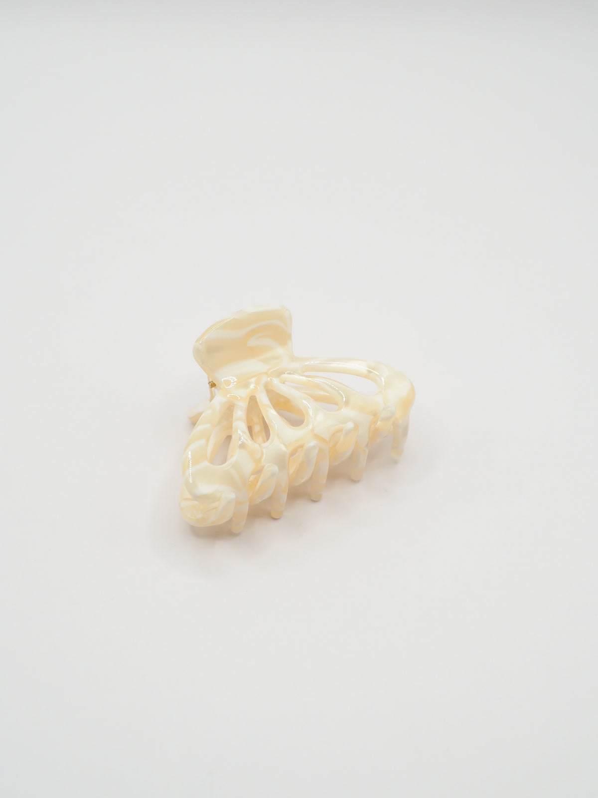 Pince à cheveux XS crème
