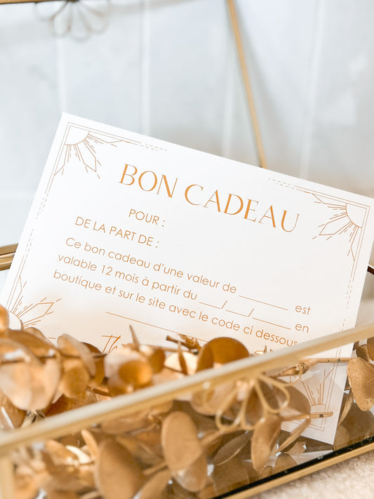 Carte cadeau