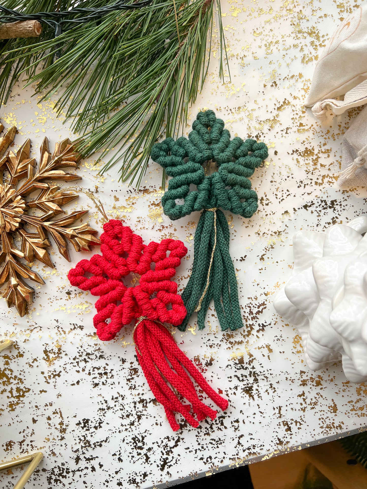 Étoile à suspendre