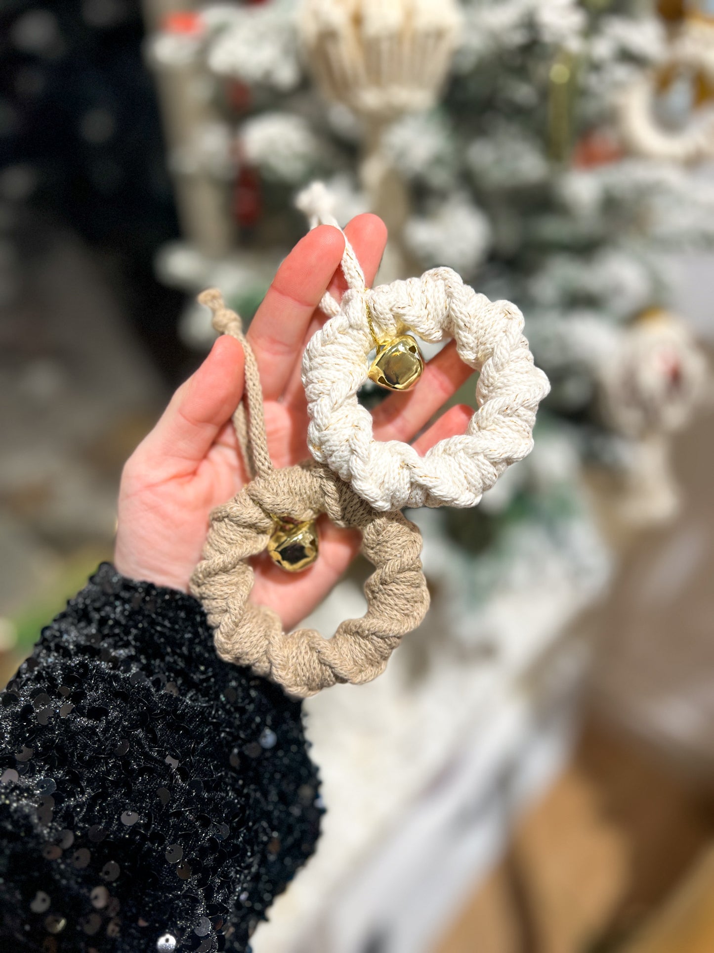 Mini couronne de Noël