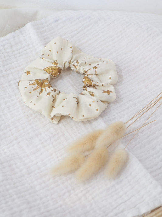 Chouchou astres dorés