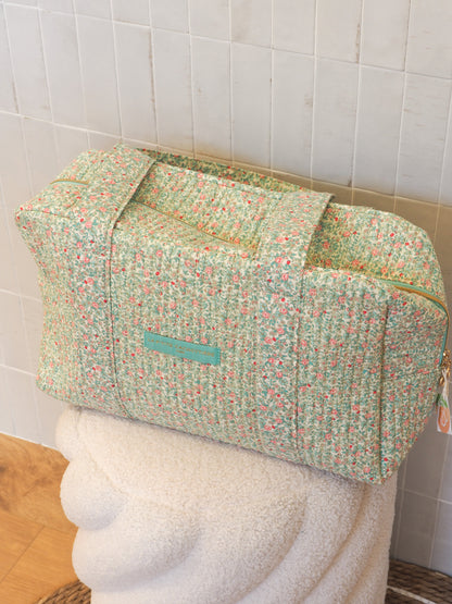 Sac weekend vert d'eau