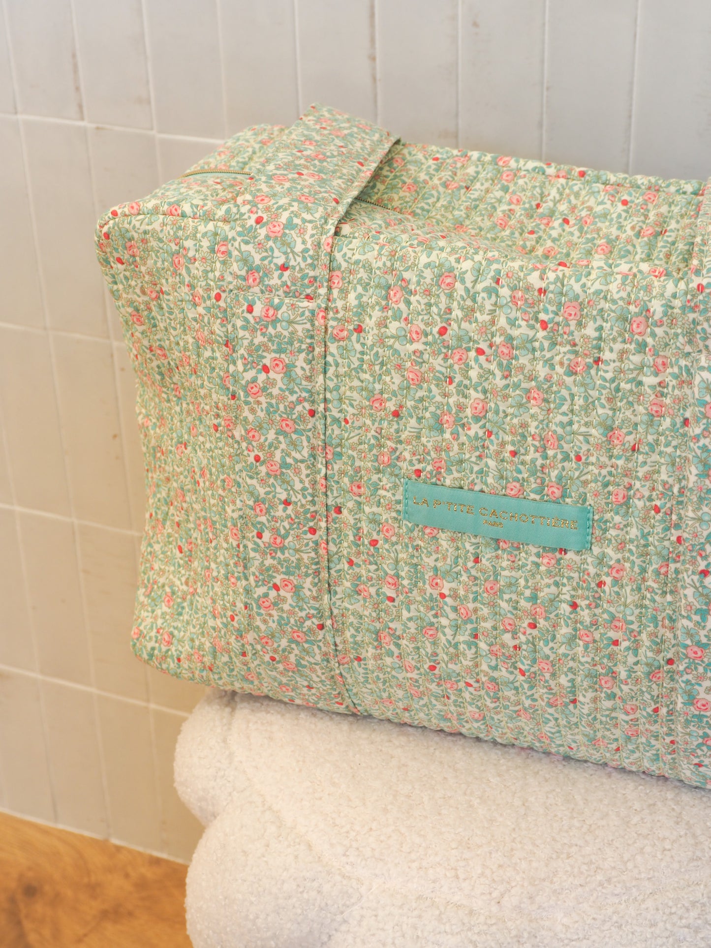 Sac weekend vert d'eau