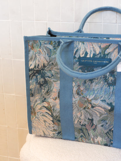 Sac cabas bleu