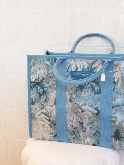 Sac cabas bleu